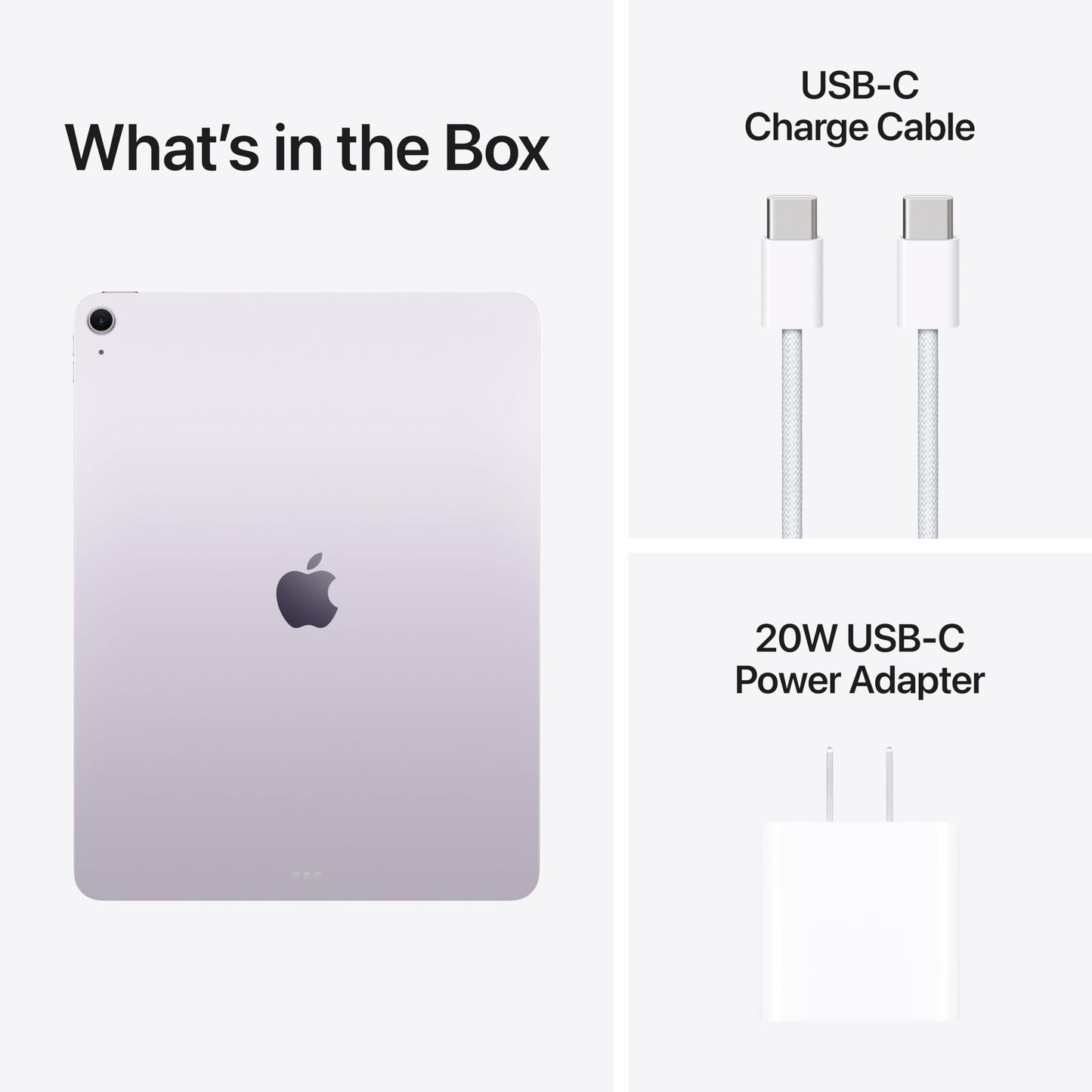 Apple iPad Air 13-inch with M3 chip Built for Apple Intelligence, Liquid Retina Display, 128GB, 12MP Front/Back Camera, Wi-Fi 6E, Touch ID, All-Day Battery Life — Purple