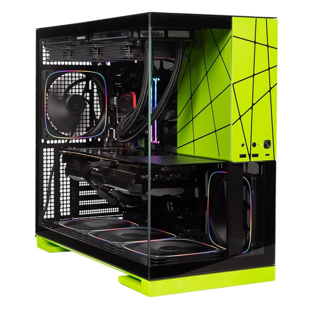 Skytech Gaming Viper Desktop PC, Ryzen 7 9800X3D 4.7 GHz (5.2 GHz), NVIDIA RTX 5080 16GB, 2TB NVMe SSD, 64GB DDR5 RAM 6000 RGB, 850W Gold ATX 3 PSU, 360mm ARGB AIO, Wi-Fi, Win 11