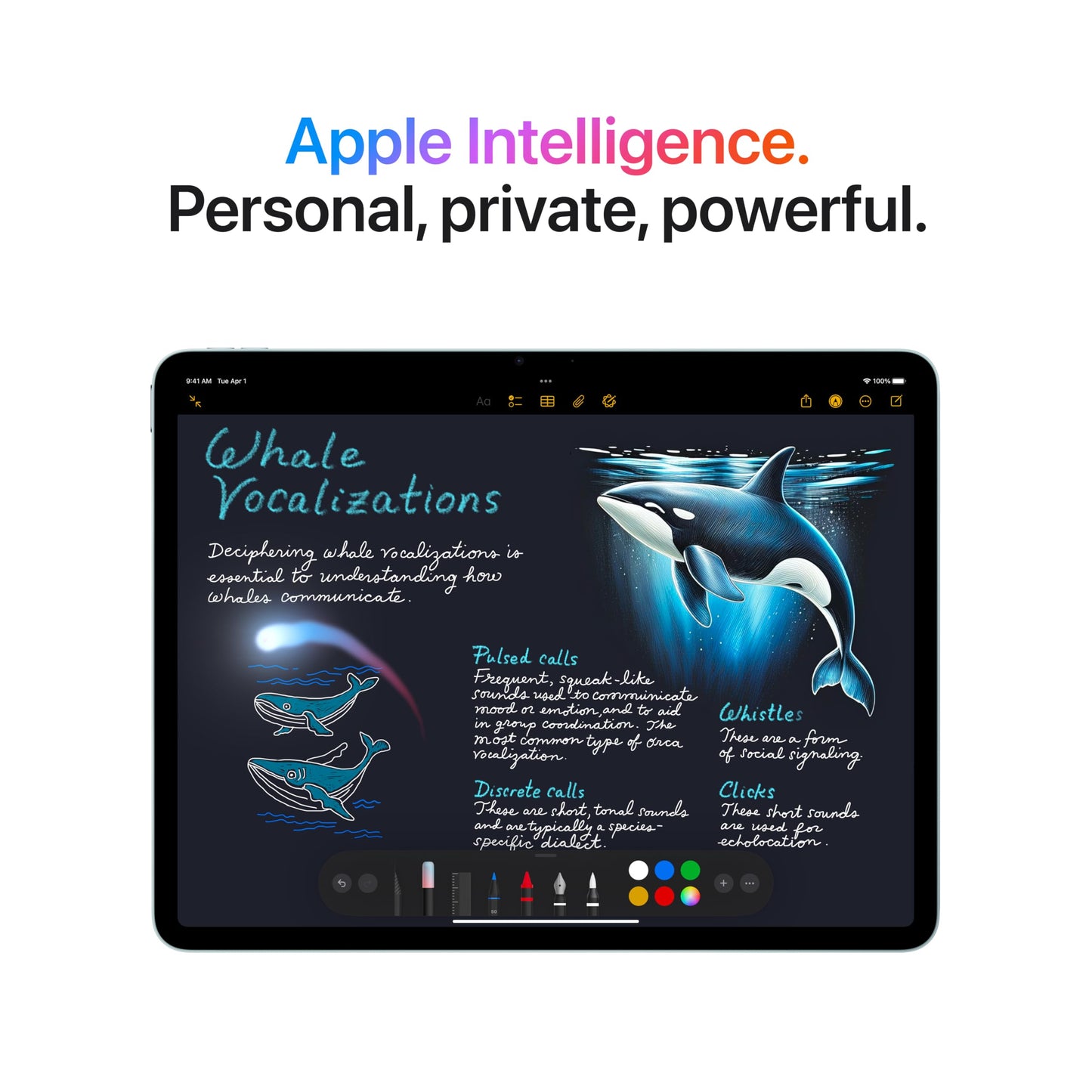 Apple iPad Air 13-inch with M3 chip Built for Apple Intelligence, Liquid Retina Display, 128GB, 12MP Front/Back Camera, Wi-Fi 6E, Touch ID, All-Day Battery Life — Purple