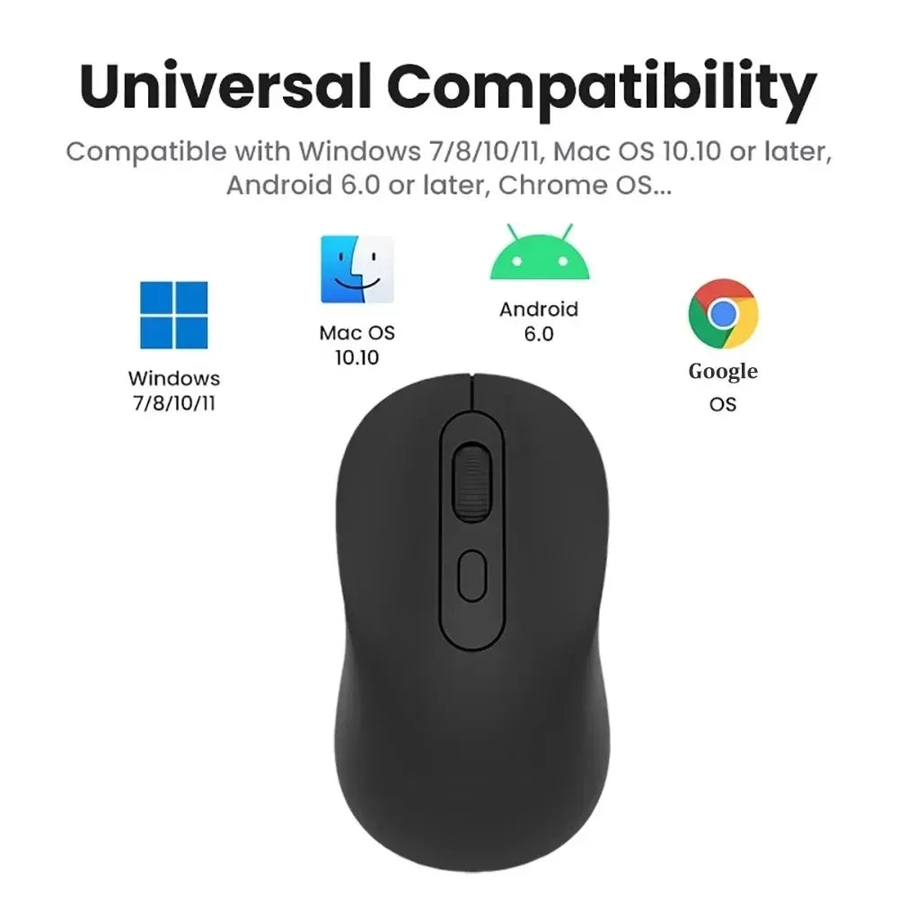 2.4G Wireless Mouse Gaming Mouse Office Mouse 800-1200-1600 DPI Optical Mouse Mice Ergonomic Mouse for PC Laptop Macbook Pro