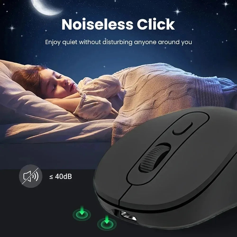 2.4G Wireless Mouse Gaming Mouse Office Mouse 800-1200-1600 DPI Optical Mouse Mice Ergonomic Mouse for PC Laptop Macbook Pro