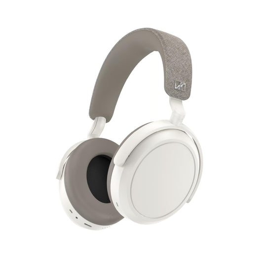 Sennheiser Consumer Audio Momentum 4 Wireless Headphones - Bluetooth Headset for Crystal-Clear Calls with Adaptive Noise Cancellation, 60h Battery Life, Customizable Sound, White (509267)