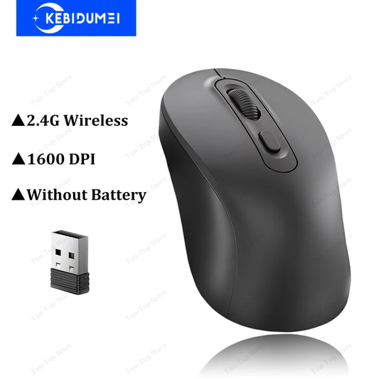 2.4G Wireless Mouse Gaming Mouse Office Mouse 800-1200-1600 DPI Optical Mouse Mice Ergonomic Mouse for PC Laptop Macbook Pro